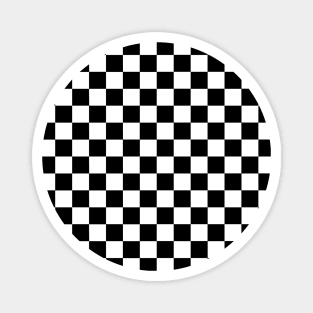 Checkered pattern Magnet